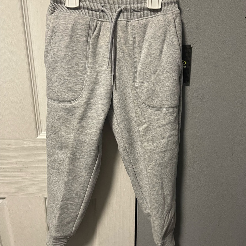 Gray Kids Sweatpants